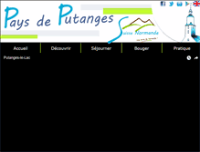 Tablet Screenshot of office-tourisme-putanges.com